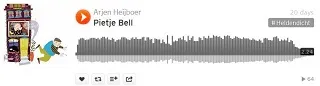 Link naar Pietje Bell audiotrack op Soundcloud