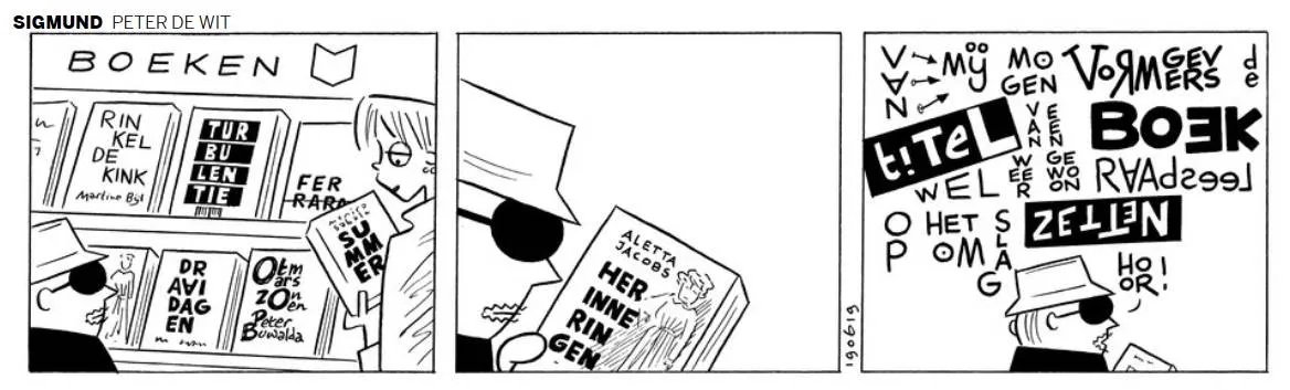 Sigmund in de Volkskrant, 19 juni 2019