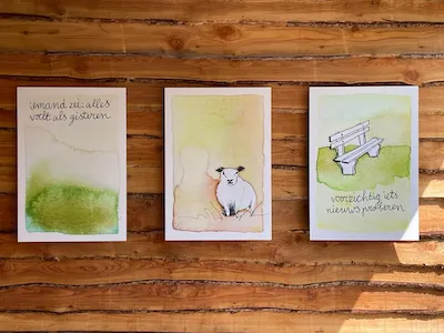 Drieluik Sommige dagen