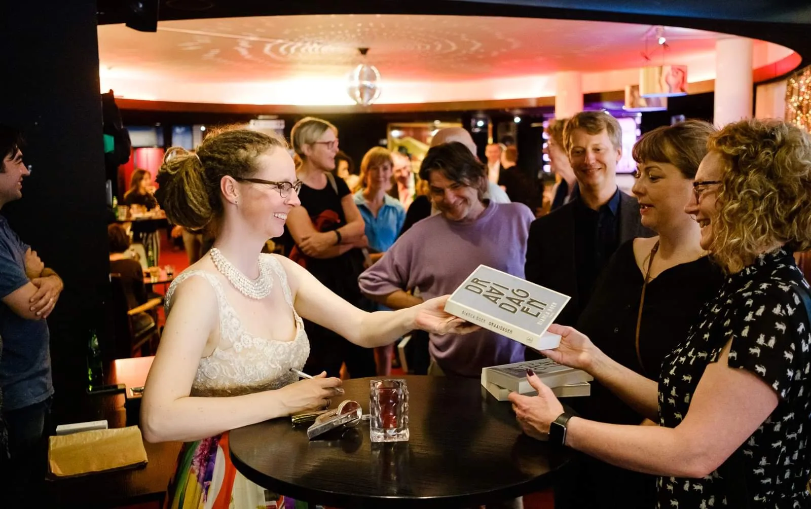 boekpresentatie van Draaidagen, foto Fred Ernst