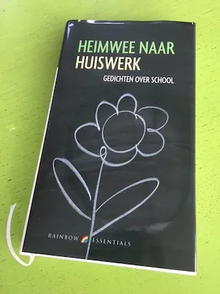 omslag poëziebundel Heimwee naar huiswerk